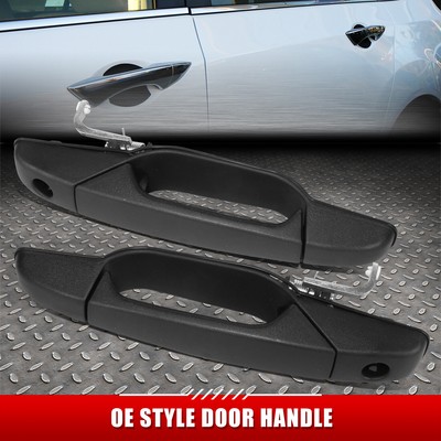 [2ШТ] ДЛЯ 07-14 SILVERADO SIERRA ПЕРЕДНИЕ ЛЕВЫЕ И ПРАВЫЕ ДВЕРНЫЕ РУЧКИ С ЗАМОЧНОЙ СКВАЖИНОЙ