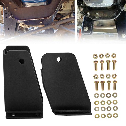 2-3 Подъема 2шт Комплект опорного кронштейна передней оси для 80-98 Ford F250 4X4 4WD