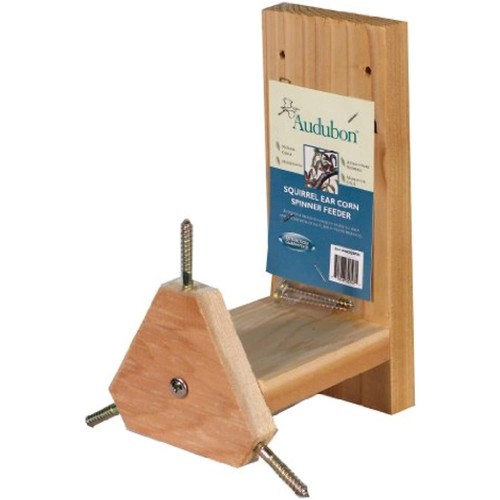 Woodlink NASQSPIN Audubon Squirrel 3 Ears Corn Holder,Beige