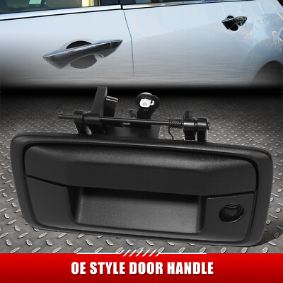 ДЛЯ 14-15 SILVERADO SIERRA ТЕКСТУРИРОВАННАЯ ЧЕРНАЯ РУЧКА ЗАДНЕЙ ДВЕРИ БАГАЖНИКА без ОТВЕРСТИЯ ДЛЯ КАМЕРЫ