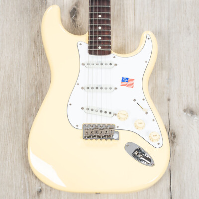 ギター Fender Yngwie Malmsteen Vintage White Fender Custom Shop Yngwie Malmsteen Signature Stratocaster