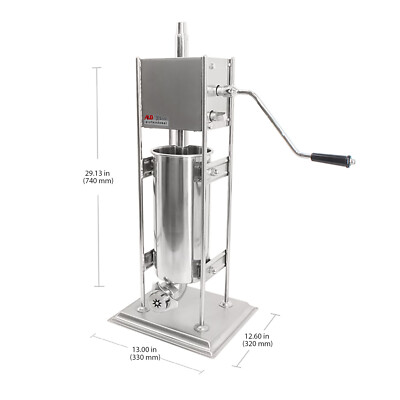 ALDKitchen Churro Maker Machine | Commercial Use | Stainless Steel | Manual | 5L