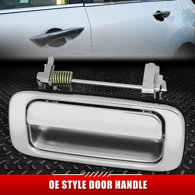 Для Toyota Land Cruiser 91-97 Хромированная Наружная ручка задней левой двери со стороны водителя