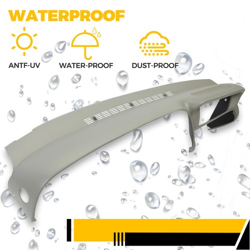 Molded Dash Cover Overlay for 1997-99 2000 Chevy GMC SUVs C/K1500 Suburban Grey