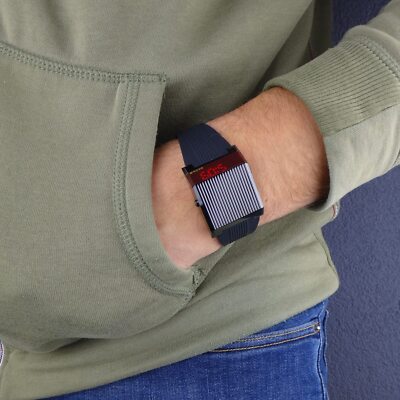 Pre-owned Bulova Computron Digital Black Men's Wrist Watch 98c135 Quartz Led 31mm From Jp