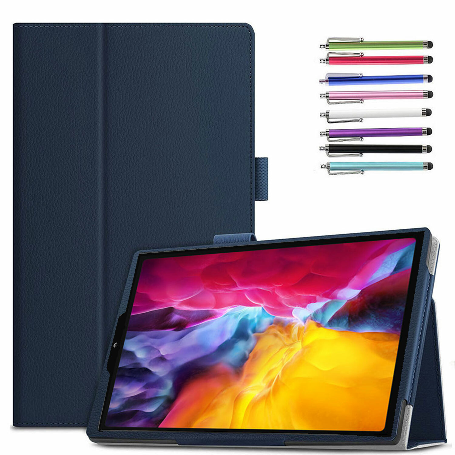 For Apple iPad Air 2023 10.9 inch Smart PU Leather Case Cover / Screen Protector