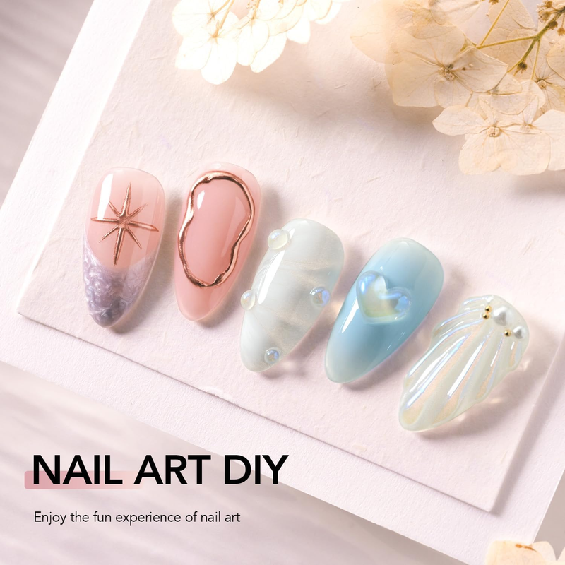 3D Nail Gel, 15g Clear Sculpting Gel for Carving, Molding and Painting Nail Art