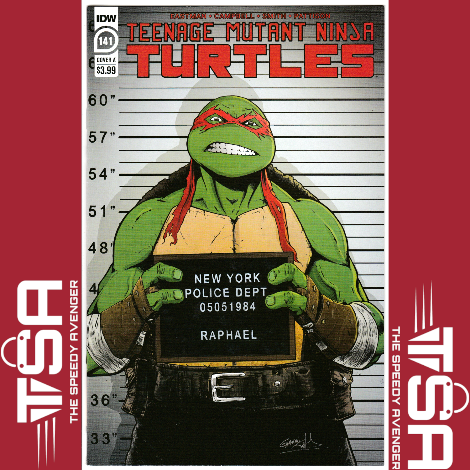 TEENAGE MUTANT NINJA TURTLES #141 Gavin Smith Regular Cover A IDW Comics 2023