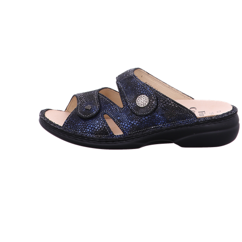 FINNCOMFORT FINNCOMFORT DAMEN PANTOLETTEN TORBOLE 02571653372 BLAU 802449