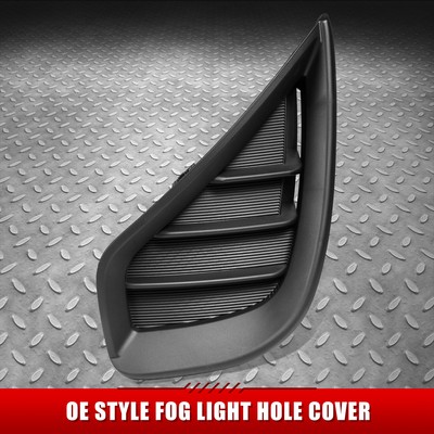 Для 20-23 Toyota Highlander OE Style Черная рамка противотуманной фары со стороны переднего пассажира