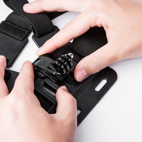 MaximalPower Chest Strap Mount for GoPro Go Pro HD  Hero 2 3 3+ 4 5 6 Session