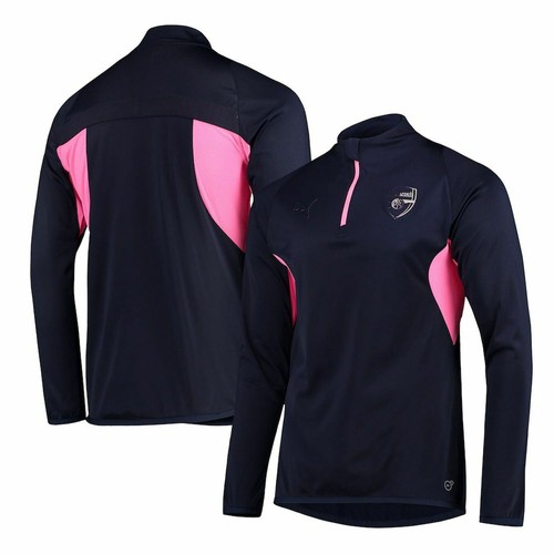 [754166-16] Мужская футболка Puma Arsenal FC 1/4 на молнии