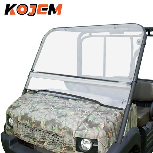hide　フロントウォール Kawasaki Mule PRO-FX and FX/T Windshield W/Comfort Flow Vents-Hard