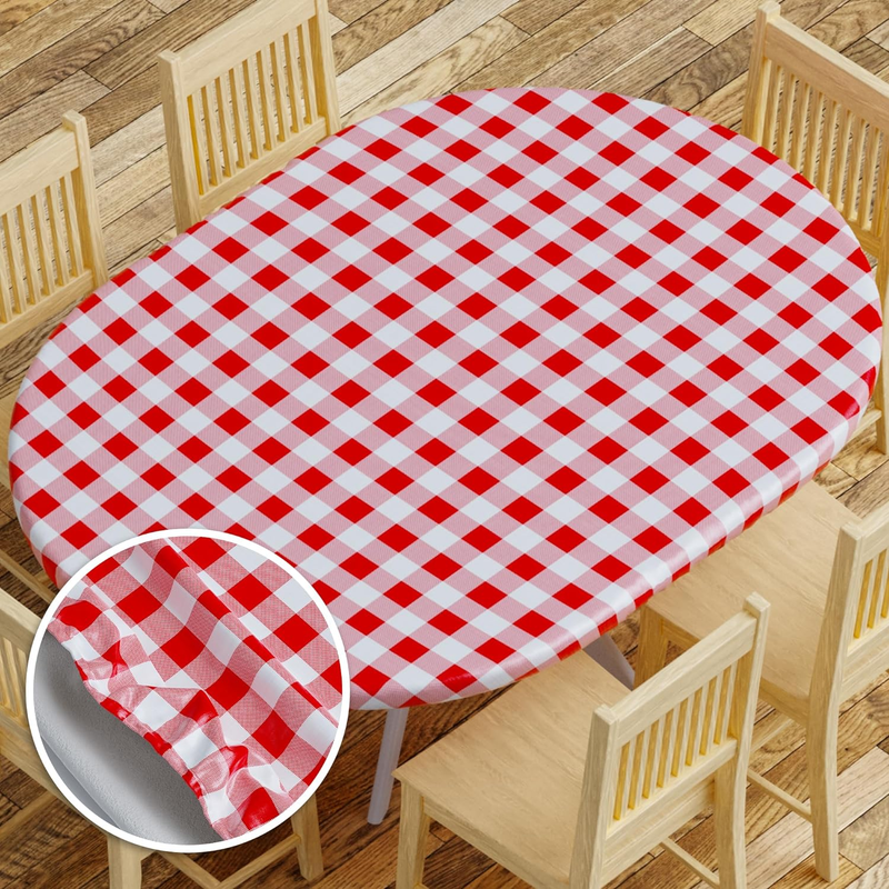 -fitted With Elastic, Vinyl With Flannel Back, Fits For Tabl