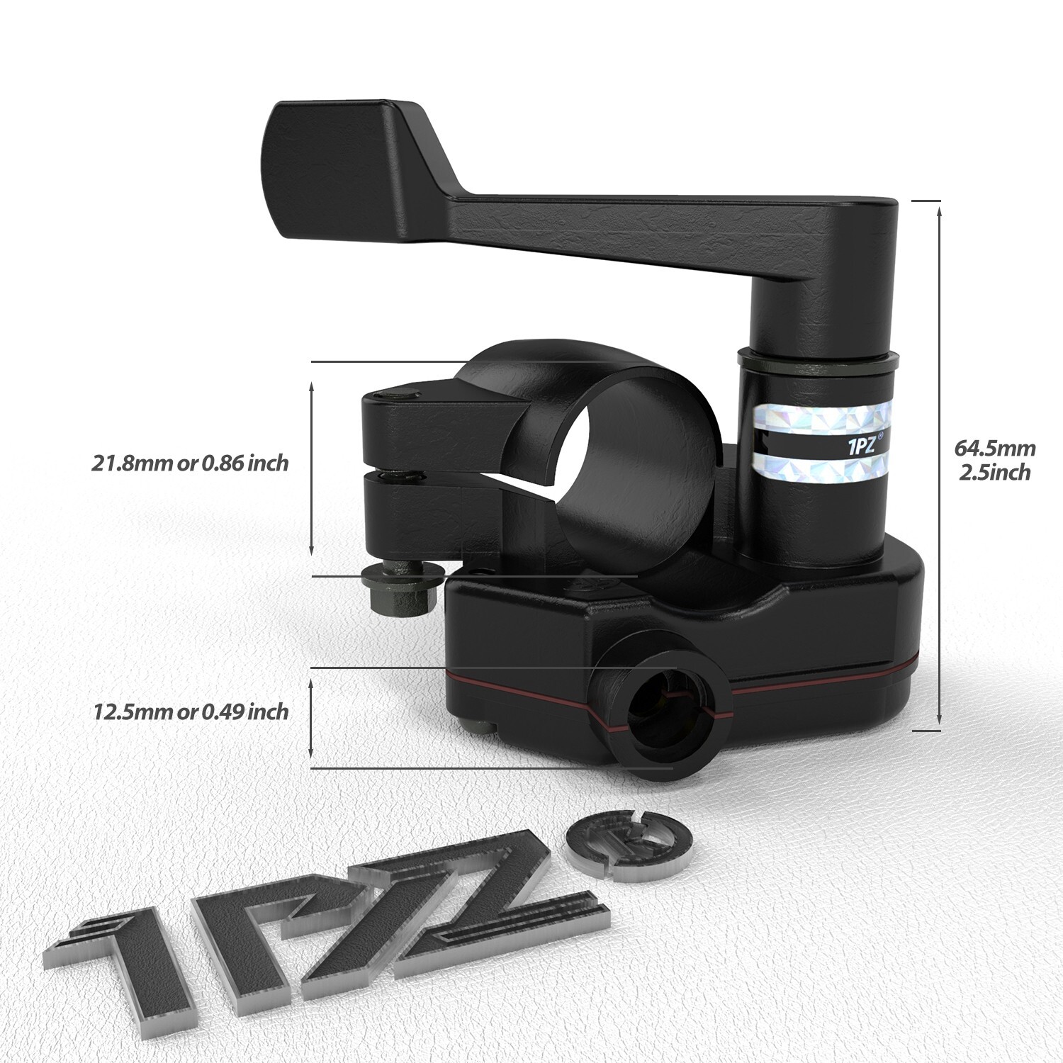 7/8'' 22mm Thumb Throttle Cable Handle Assembly 50 - 250cc ATV Go Kart 4 Stroke