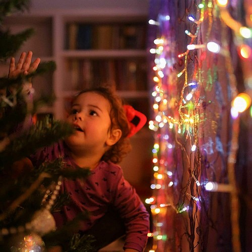 Xmas LED Fairy String Lights Party Christmas Tree Waterproof Outdoor Home Decor