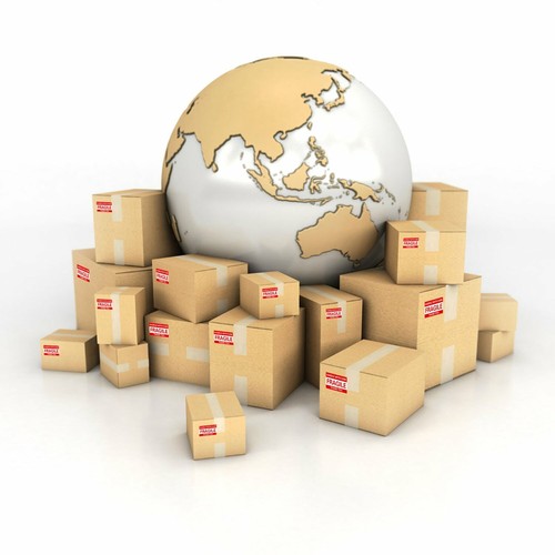 500 Fragile Stickers 2x3 Handle with Care Thank You 500 / Roll Warning Labels