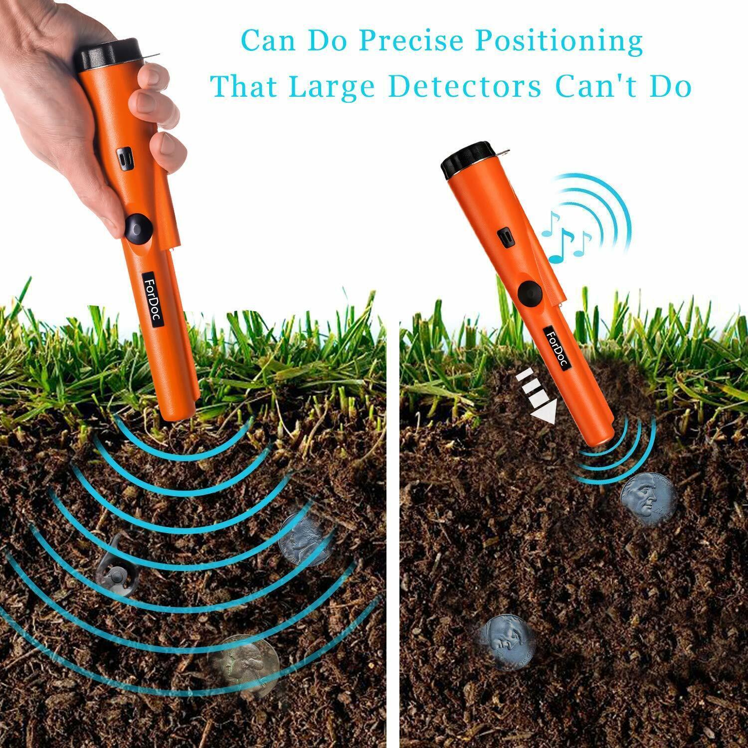 De Metales Oro Y Plata Cazador De Tesoros Metal Detector Pin