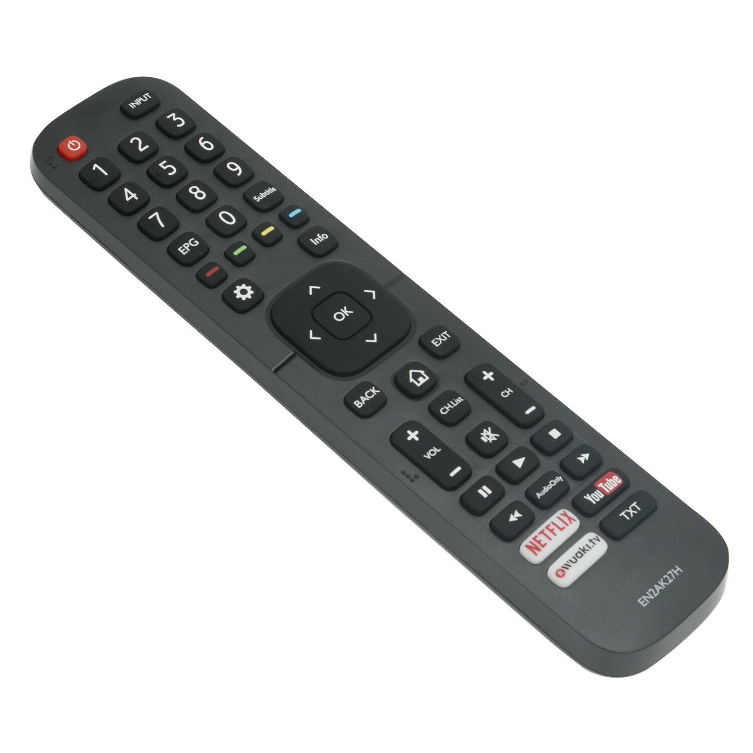 EN2AK27H Ersatzfernbedienung für Hisense mit NETELIX YouTube Wuaki.tv H43N5300