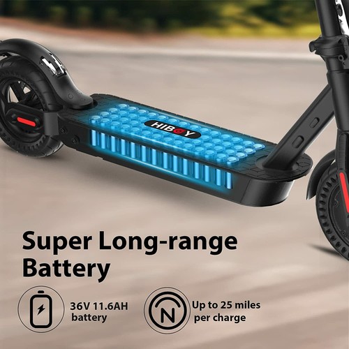 Hiboy KS4 Pro Electric Scooter 500W Motor 25 Miles Long Rang 19MPH Kick eScooter