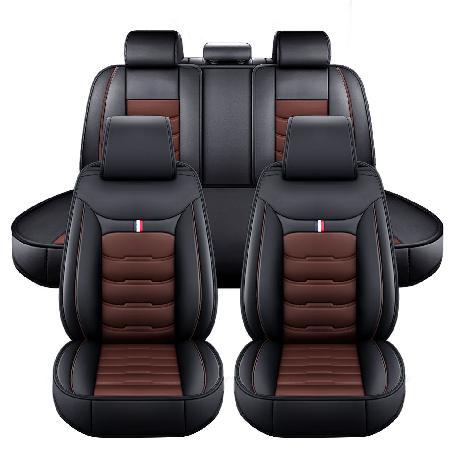 For Acura TLX RDX MDX ILX TSX ZDX Car Seat Cover 5 Seat Full Set Leather Cushion