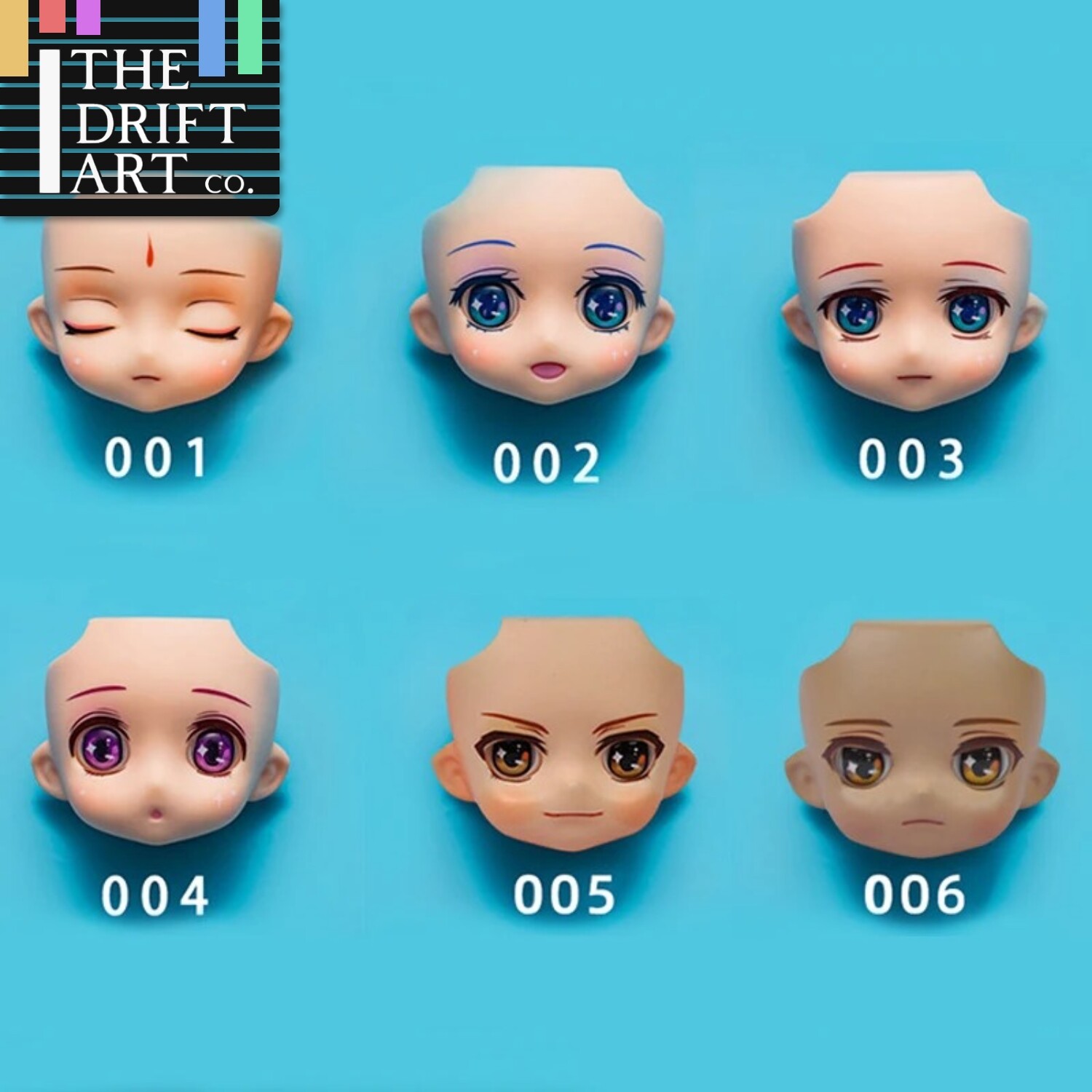 OwL デモ demo CD / FLAP Boo!! RE:BONE Uzu Body - Face Plates Open Moveable Eyes For GSC Head BJD OB