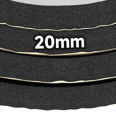 4 Sheets 20MM 12"x8.2" Adhesive Neoprene Rubber Sheet Sponge Foam Pad for Craft