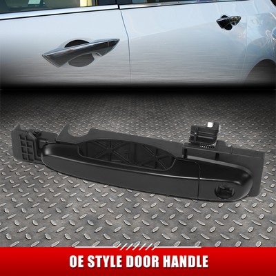 Для 06-11 Акцентная черная загрунтованная ручка передней левой двери водителя с замочной скважиной