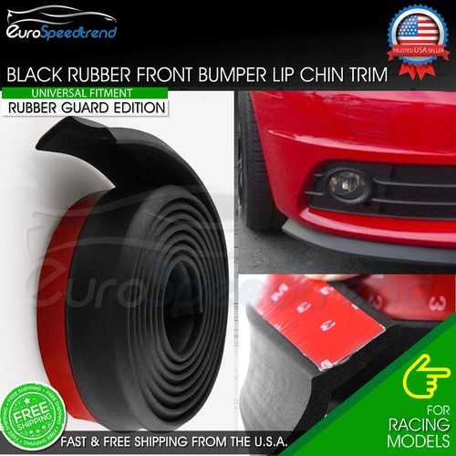 Universal Car Front Bumper Lip Spoiler Splitter Body Kit Chin Trim Protector