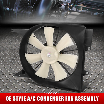 ДЛЯ 07-12 ACURA RDX 4CYL OE STYLE ПРАВЫЙ БОКОВОЙ ВЕНТИЛЯТОР ОХЛАЖДЕНИЯ КОНДЕНСАТОРА КОНДИЦИОНЕРА В СБОРЕ