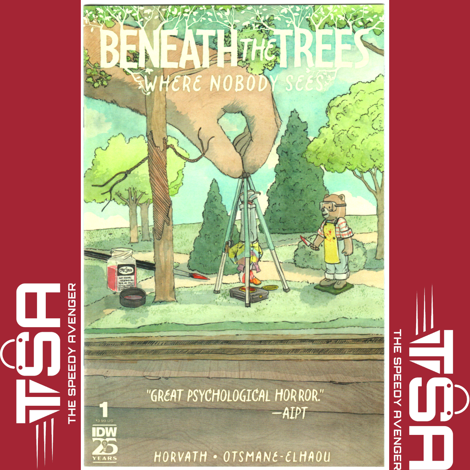 BENEATH THE TREES WHERE NOBODY SEES #1 Patrick Horvath 3rd Printing Variant 2023