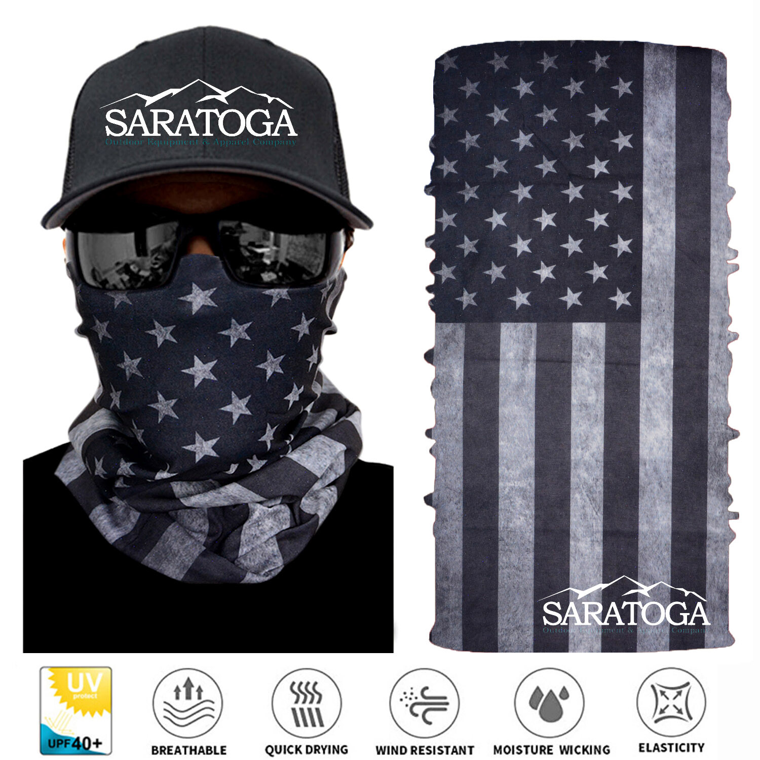 Neck Gaiter Balaclava Ski Fishing Bandana 10 Pack Wholesale Lot $9.95 $1 Each
