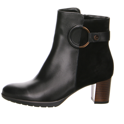 ARA ARA DAMEN STIEFELETTEN ORLY 12-13498-71 SCHWARZ 969378