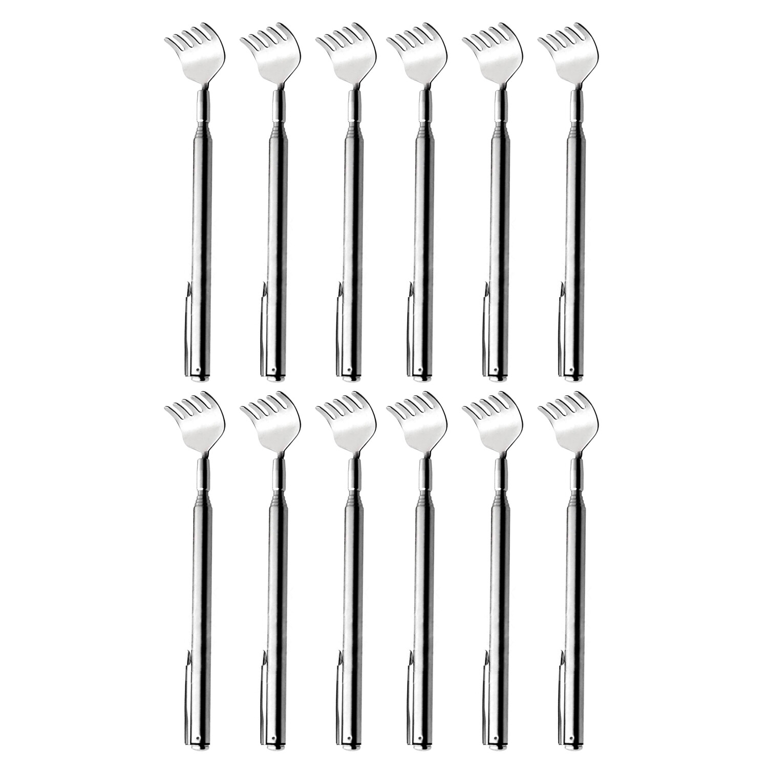 Metal Stainless Steel Back Scratcher Telescopic Extendable Claw Extender US - Picture 8 of 9