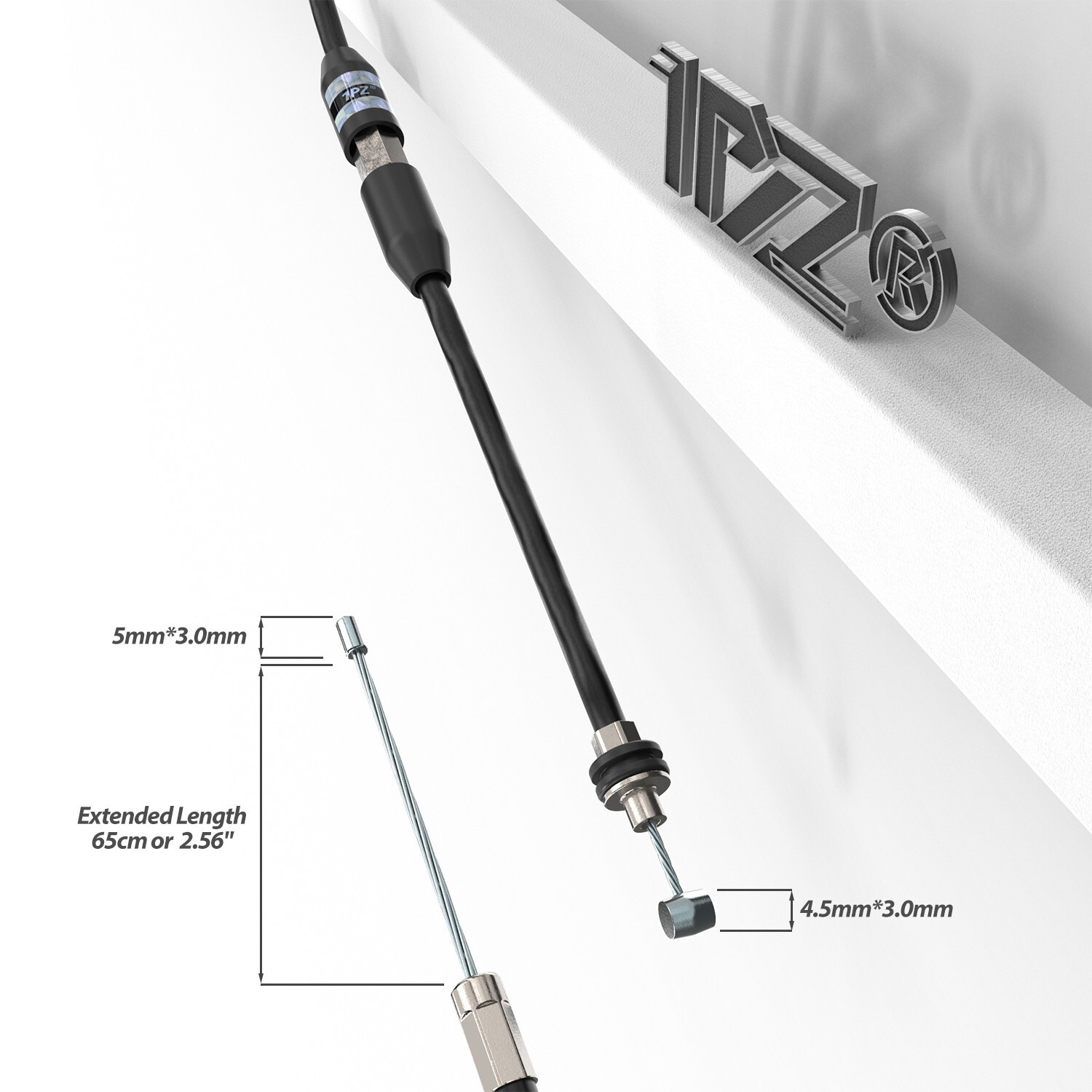 7/8'' 22mm Thumb Throttle Cable Handle Assembly 50 - 250cc ATV Go Kart 4 Stroke