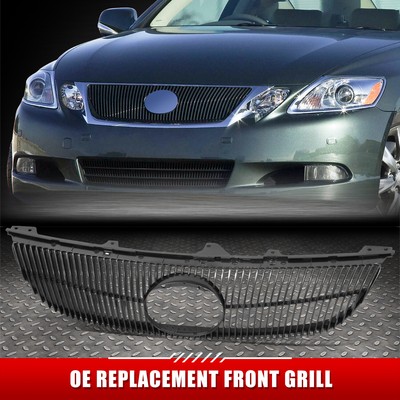 [Вертикальное ограждение] Для 06-07 Lexus GX300/430/450h Черная передняя решетка в стиле OE