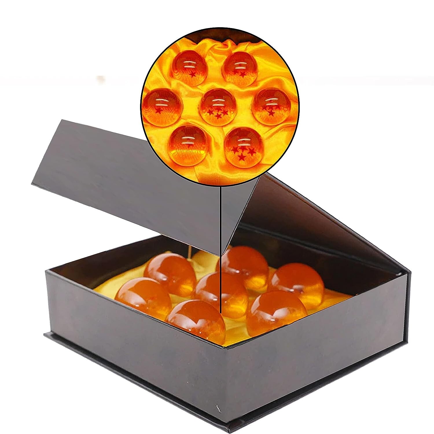New Dragon Ball Z Stars Crystal Glass Ball 7pcs with Gift