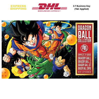 USA English Version DVD Dragon Ball Collection Complete Series Z GT Super