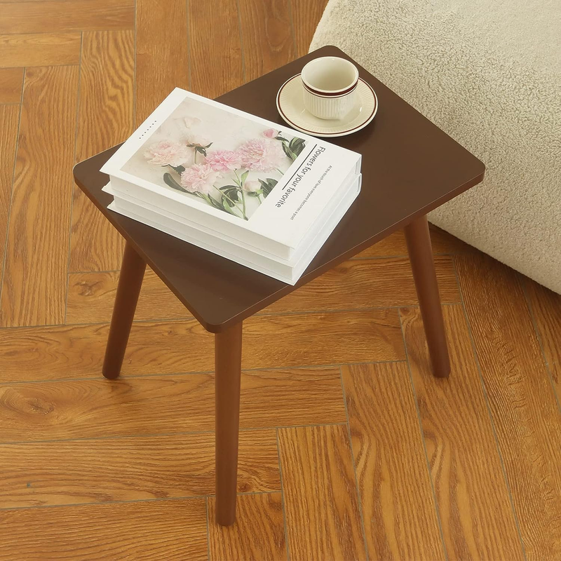 Side Table, Small End Accent Table for Living Room Bedroom Office Small Spaces,