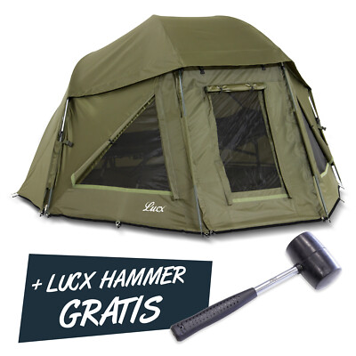 Lucx Brolly " Wolf " Umbrella Tent Fishing Shelter Carp Bivvy