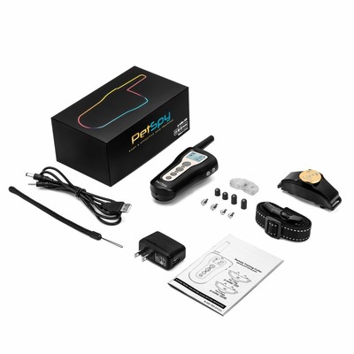 PetSpy P320 Dog Shock Collar for 1200ft Remote Training with Vibration and Beep