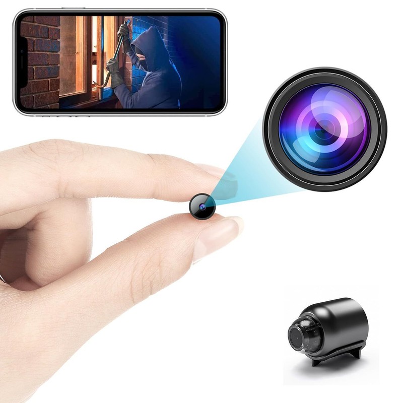 1080P Mini Spy Camera WiFi HD Hidden IP Night Vision
