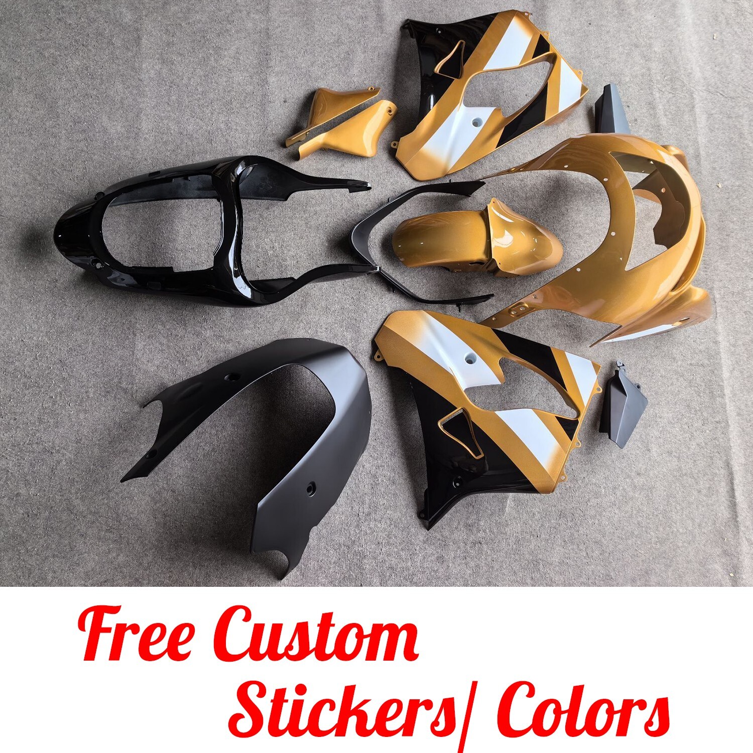 onekgeウェア Fit for 1998-1999 Kawasaki Ninja ZX9R ZX900 Fairing Bodywork