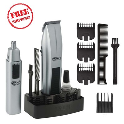 Wahl Mustache Beard Trimmer Shaver Set Clipper Hair Cut Groomer...