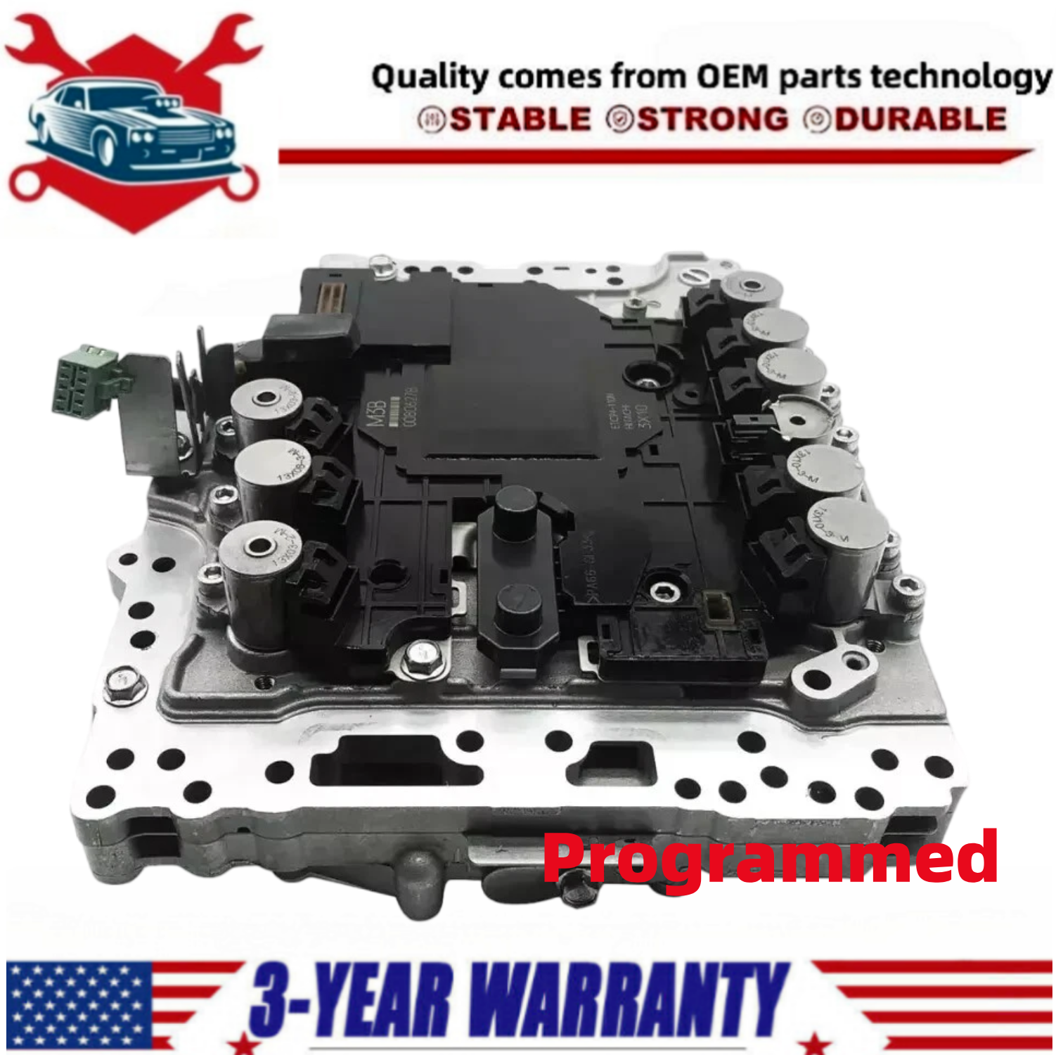 riri Programmed TCM Valve Body & Solenoid M3B 31705-X132C RE7R01A