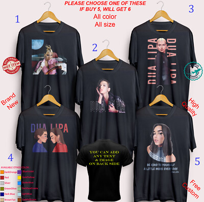 DUA LIPA FUTURE NOSTALGIA Album Concert Tour T-Shirt Adult S DUA LIPA FUTURE NOSTALGIA Album Concert Tour T-Shirt Adult S