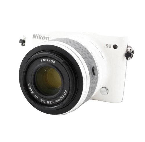Nikon - 【本日セール！】Nikon 1 S2 WHITE Amazon | Nikon ミラーレス一眼 Nikon1 S2 標準パワーズーム