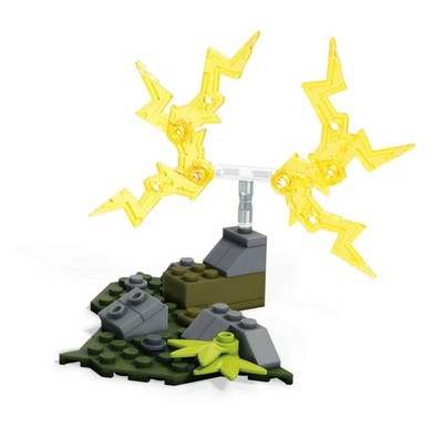 Mega Construx GDW30 Pokemon Power Pack Raichu, Multicolor