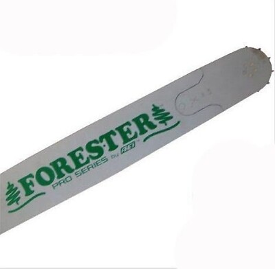 FORESTER 24'' Professional Sprocket Nose Chainsaw Bar - 24in Length, 3/8  Pitc...