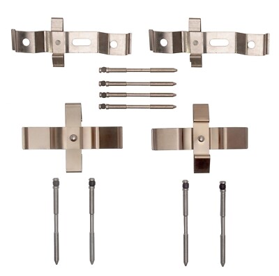 Dynamic Friction Front and Rear Disc Brake Hardware Kit For Lexus IS F 2008-2014